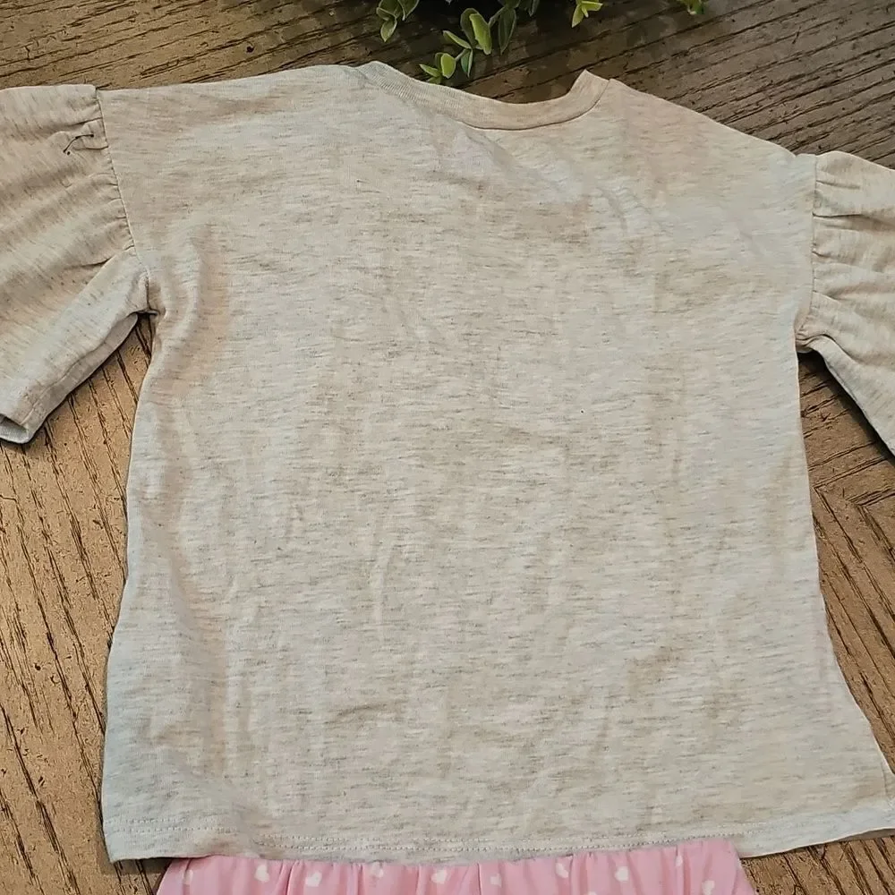 Minnie Mouse Bell Sleeve Shirt And Short Size 5 Kindness